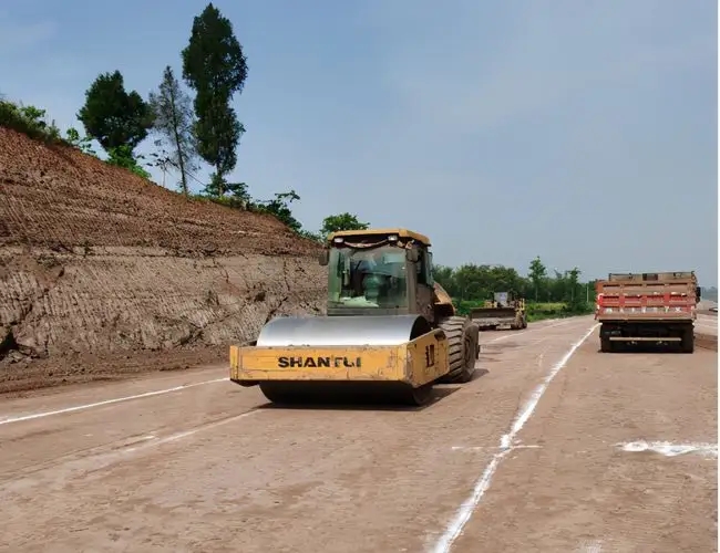 九合垸原种场道路施工